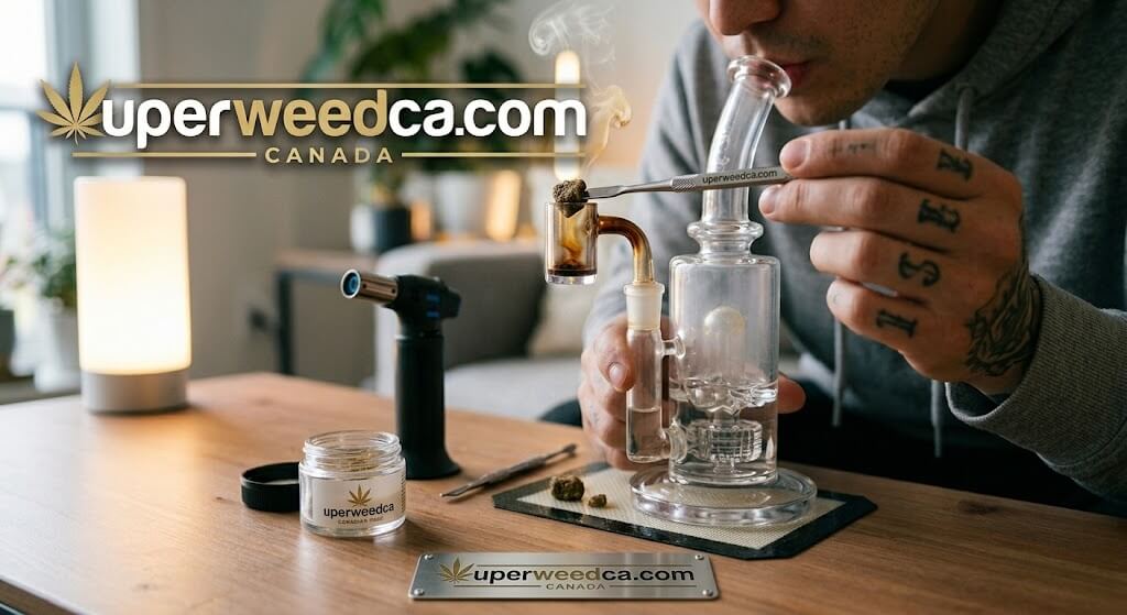 How to Smoke Hash  Weed With a Dab Rig