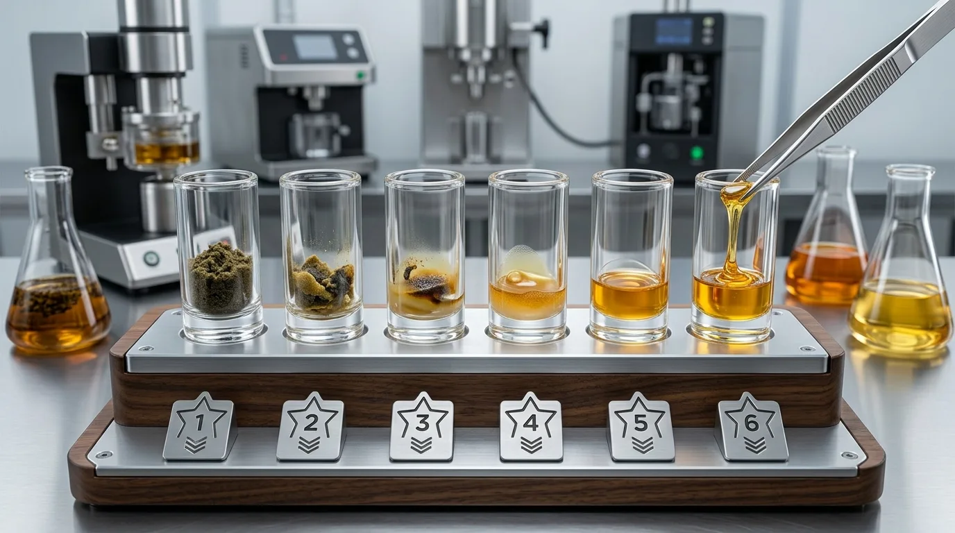 What "Full Melt" Means: The Six-Star Hash Rating System Explained