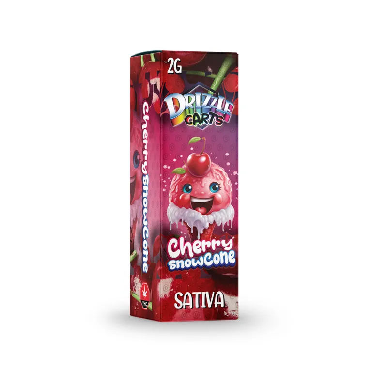 Drizzle 2g Vape Cartridges - Cherry Snowcone