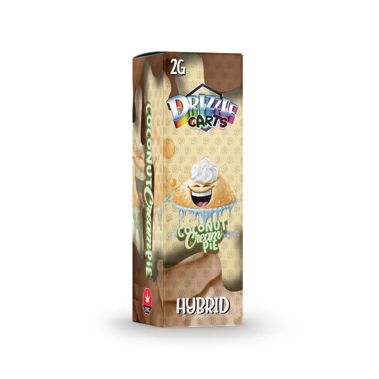 Drizzle 2g Vape Cartridges - Coconut Cream Pie