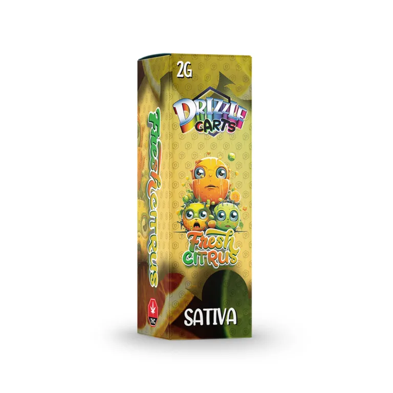 Drizzle 2g Vape Cartridges - Fresh Citrus
