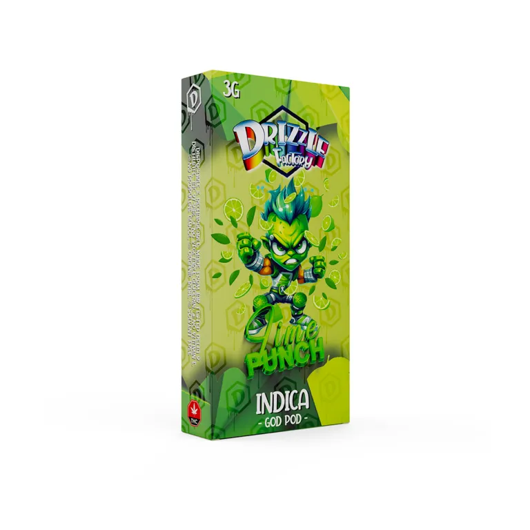 Lime Punch - Drizzle Factory Vape 3g Premium Disposable Vape photo 2
