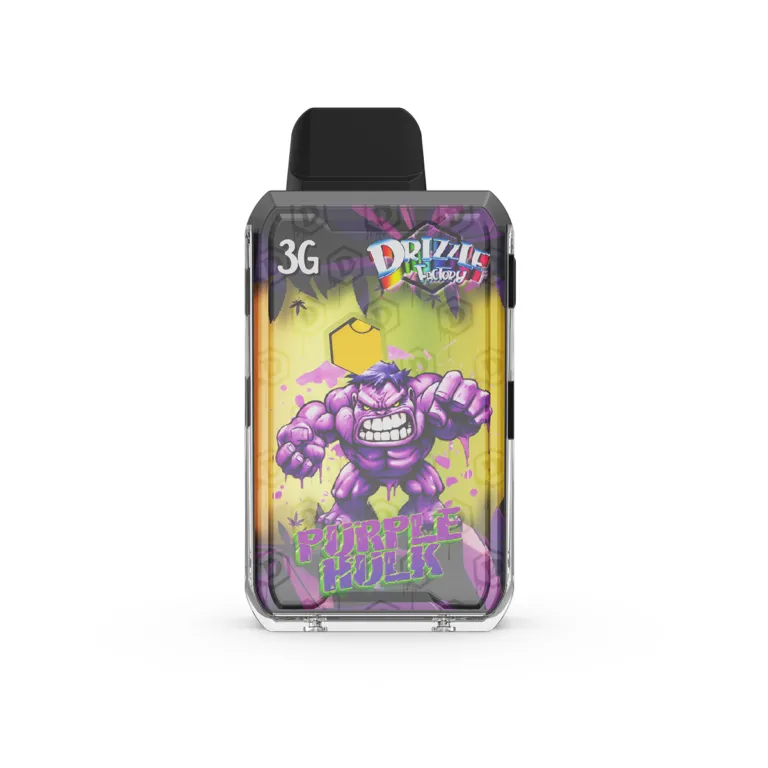 Purple Hulk - Drizzle Factory Vape 3g Premium Disposable Vape 5