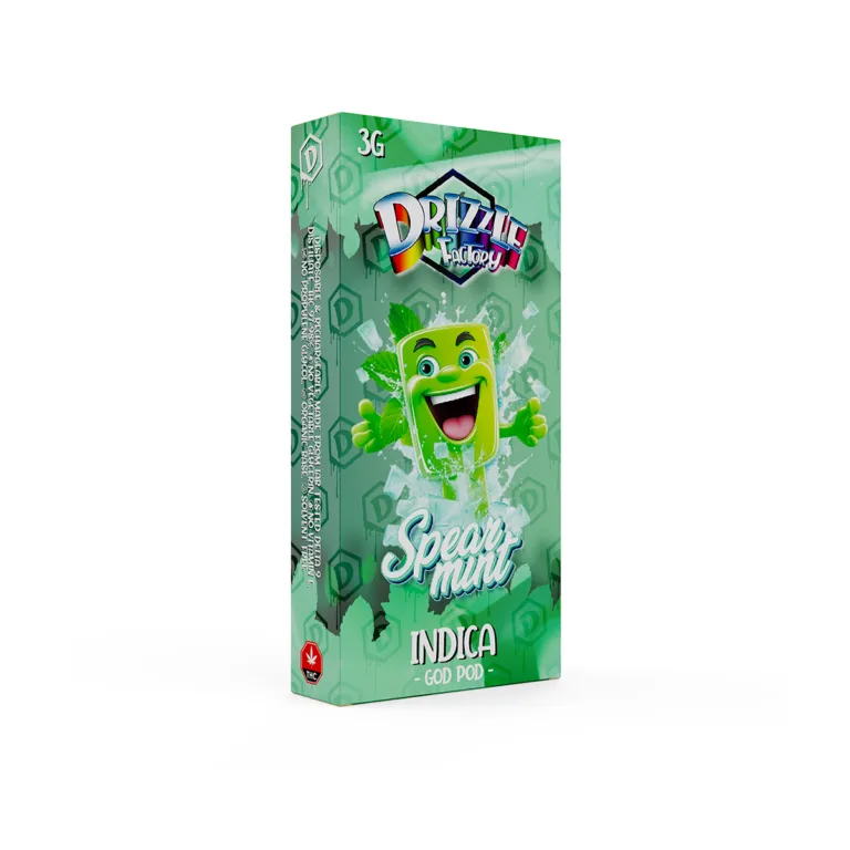 Spear Mint - Drizzle Factory Vape 3g Premium Disposable Vape photo 2