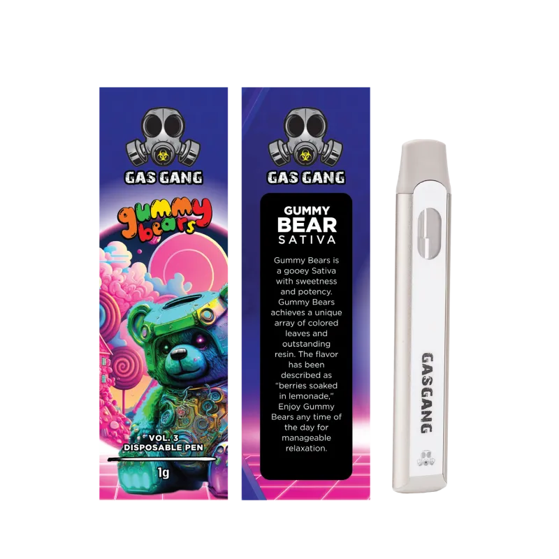 Green Apple Gas Gang 1g THC Vape photo 2