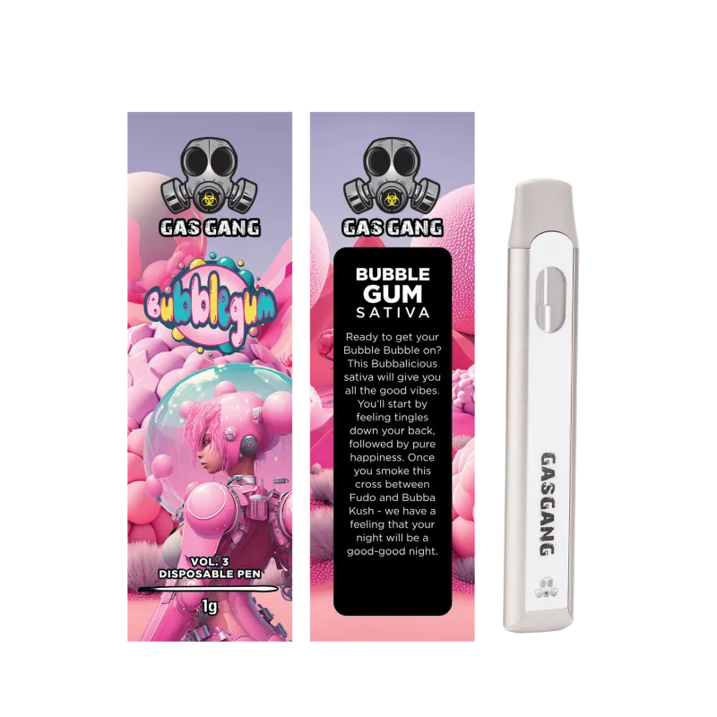 Peach Gas Gang 1g THC Vape photo 17