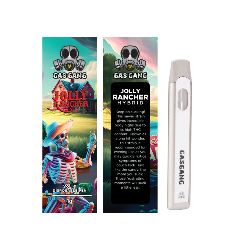 White Rhino Gas Gang 1g Flavour THC Vape photo 17