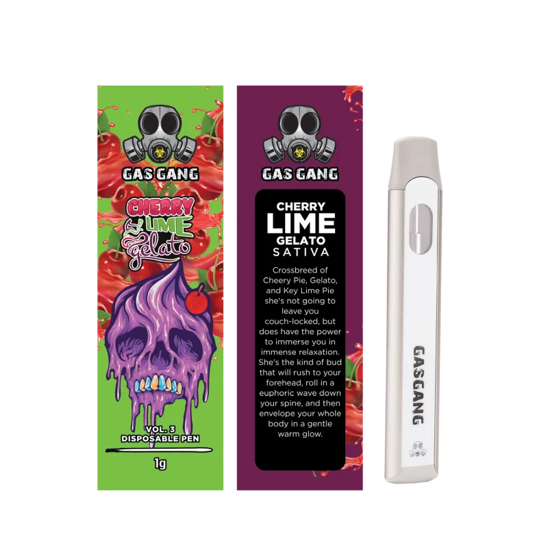 Blue Slushie Gas Gang 1g THC Vape photo 3