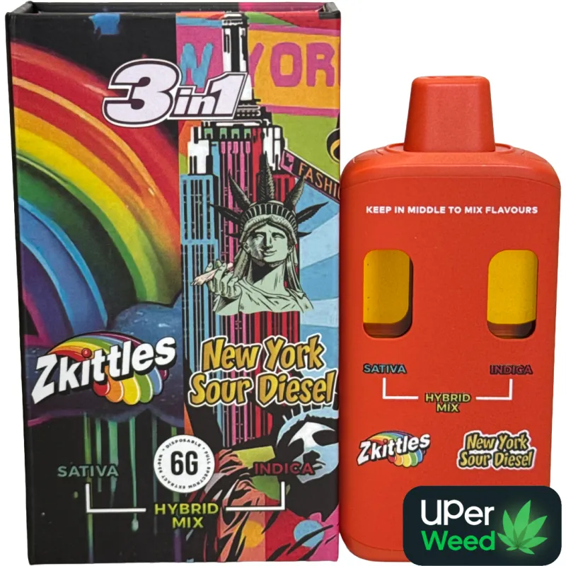 Territory - Skittles & New York Sour Diesel  3-in-1 Vape