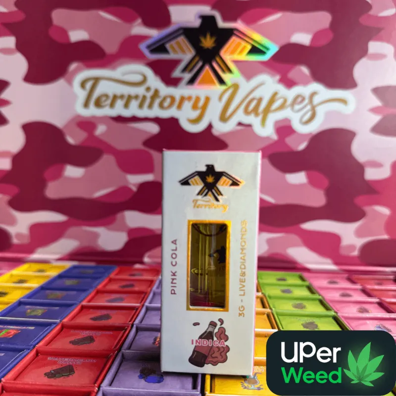 Territory 3G Cartridges | Live Diamonds Island Skunk Sativa 3G